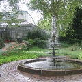 Fountain as you enter the Rose Garden