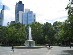 Fountain by the Opera House